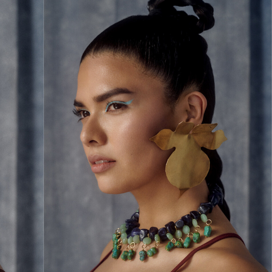 Morning Glory Aretes