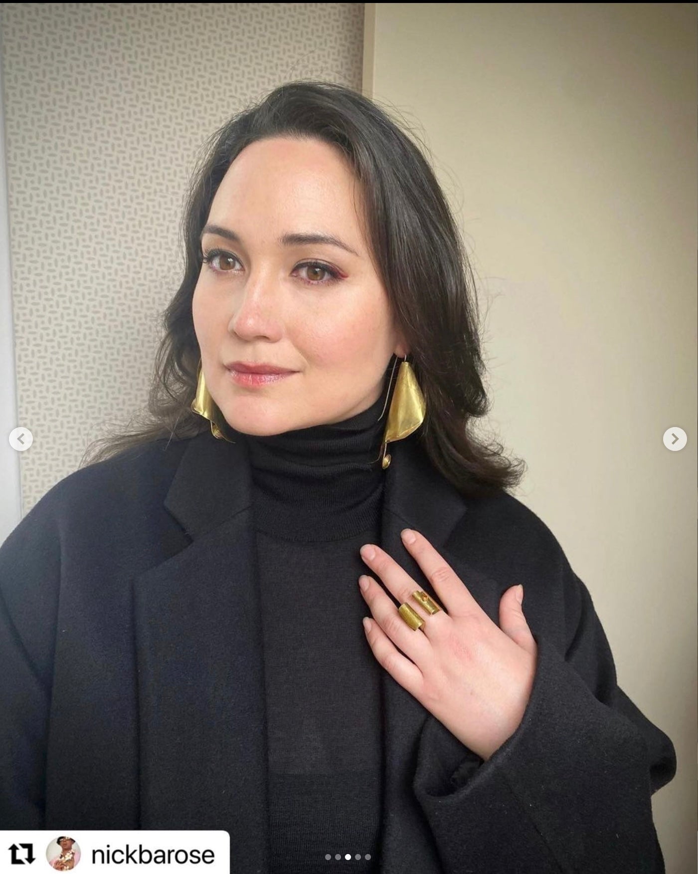 4th St "calla-lilly" earrings