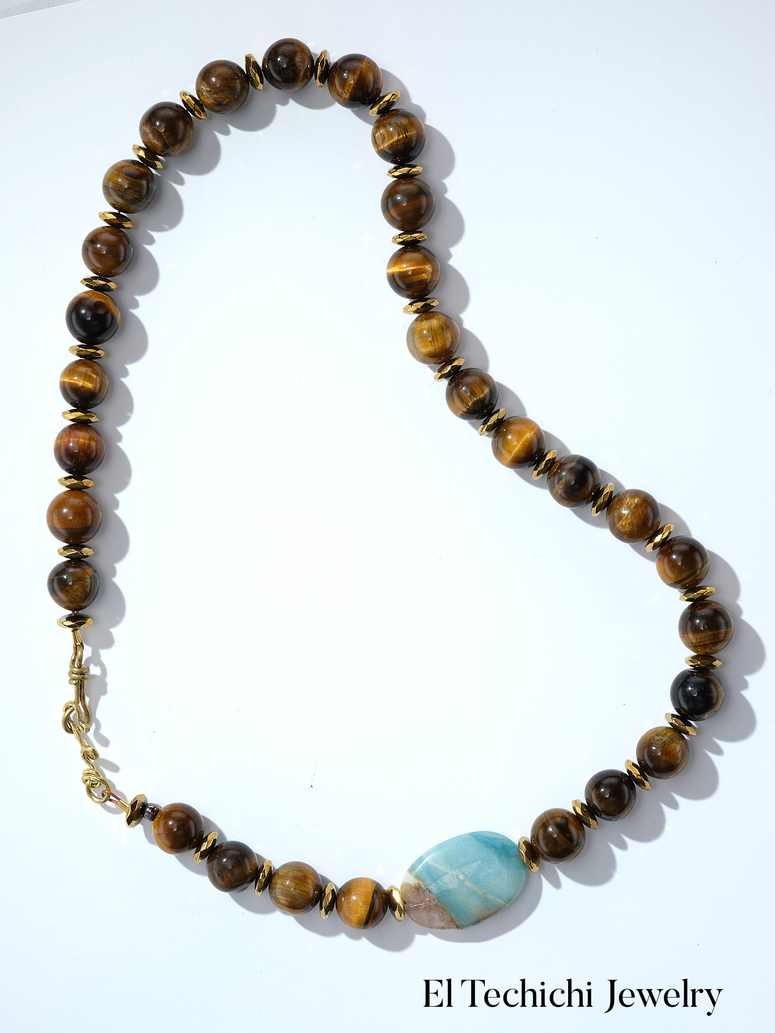 Collar Tigre y Ágata