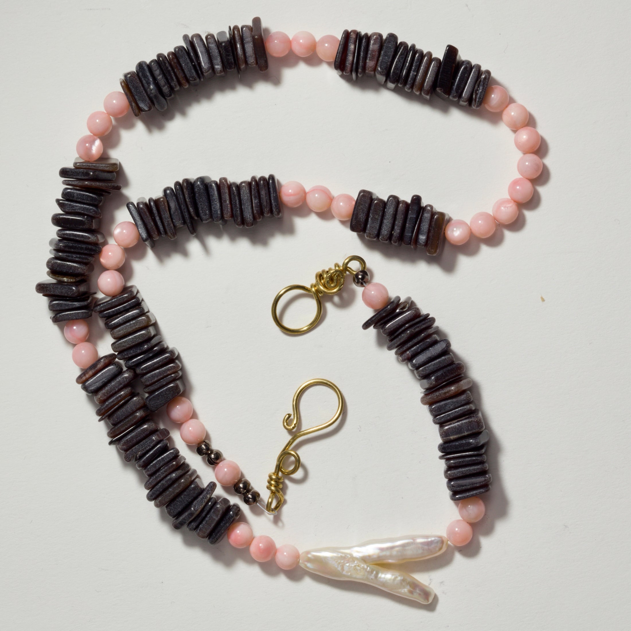 "Collar Concha y Perla"