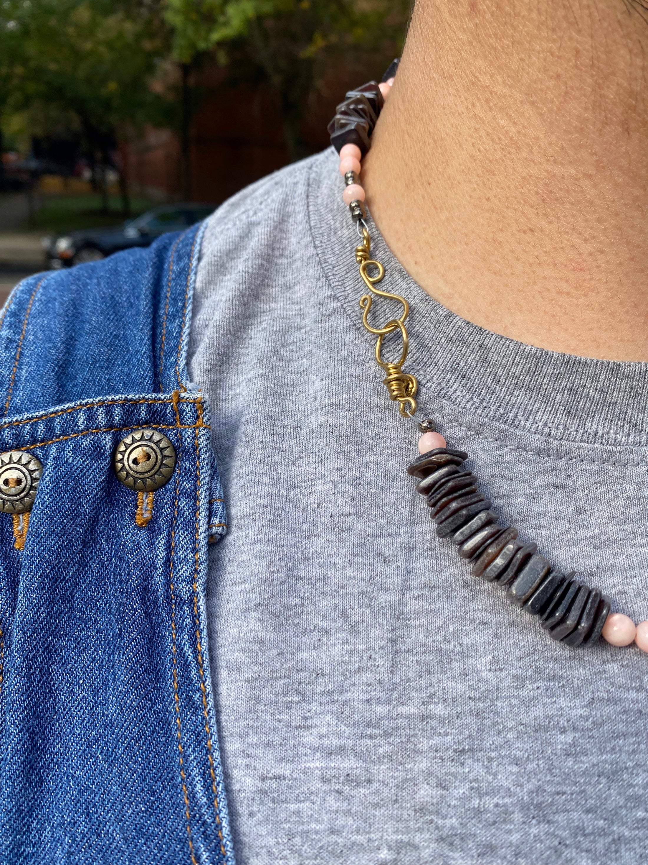 "Collar Concha y Perla"