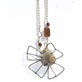 Load image into Gallery viewer, One of a kind Ita with Shinnecock shell necklace (Relative Arts Exclusive)
